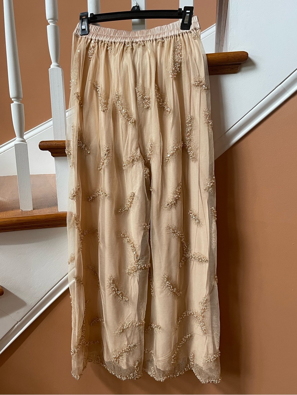 Bl-nk Anthro NWT Sz XS 5-star top rated stunning high rise lined wide-leg pants. - Picture 6 of 15